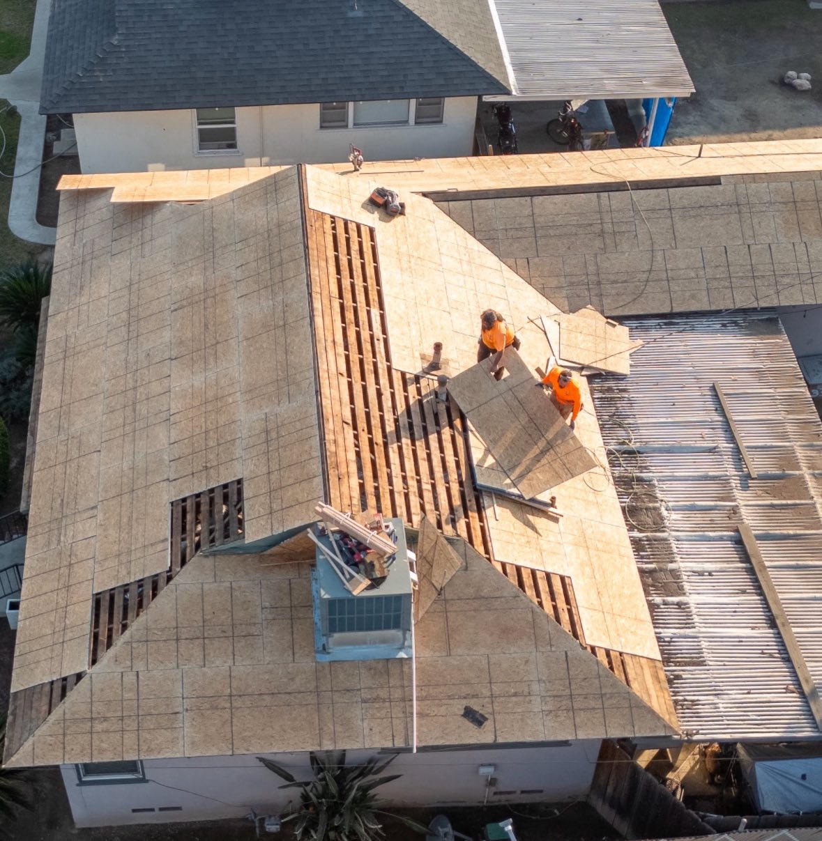 Armstrong Pro Roofing team at work